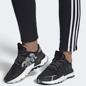 NEW Adidas Women’s Retro Black Nite Jogger Sneakers Shoes Size 7